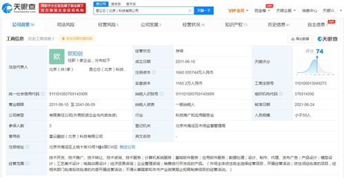 昆侖芯更名啟新程，注冊資本增約16%深化軟件服務布局